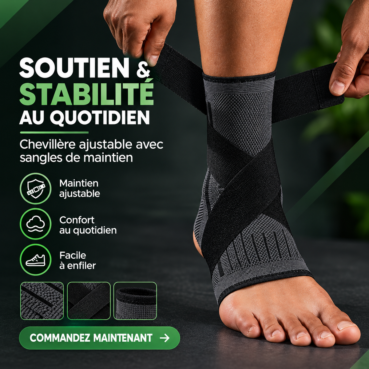 Chevillères de maintien