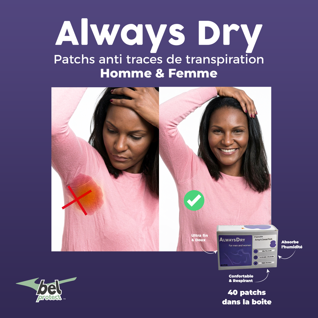 Patchs Anti-traces de transpiration