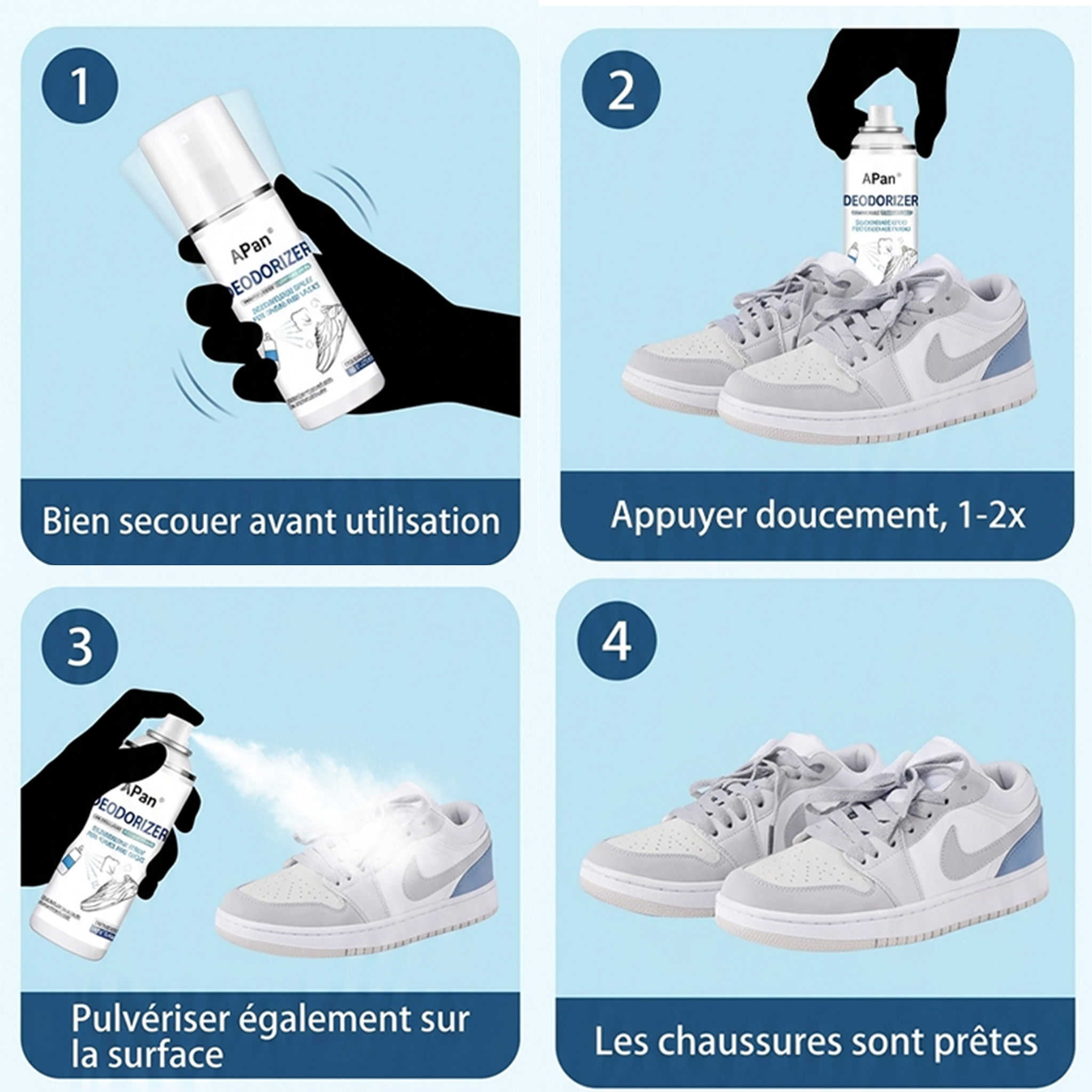 Spray désodorisant 120ml