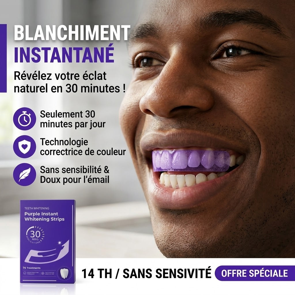 Patchs blanchiment dentaire | 14 paires