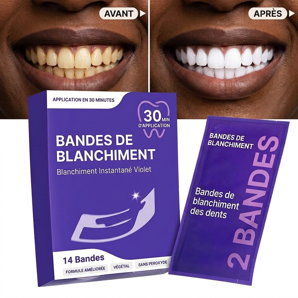 Patchs blanchiment dentaire | 14 paires